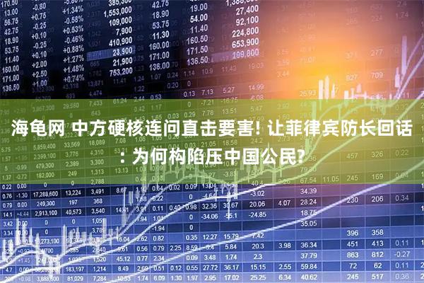 海龟网 中方硬核连问直击要害! 让菲律宾防长回话: 为何构陷压中国公民?
